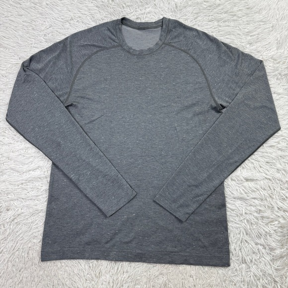lululemon athletica Other - Lululemon Shirt Mens Medium Gray Metal Vent Tech Long Sleeve Performance Tee M